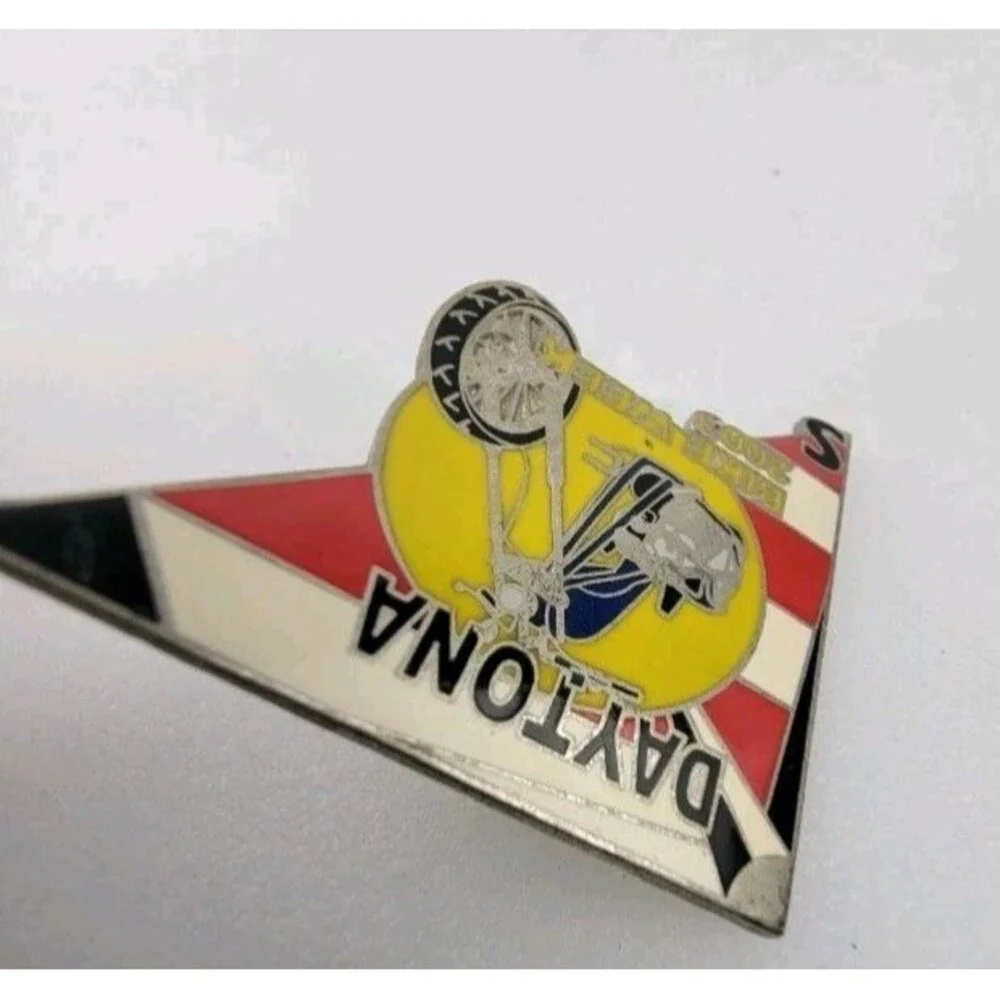 Florida Enamel Daytona Beach Bike Week 2004 For Hat Shirt Baseball Cap Jacket